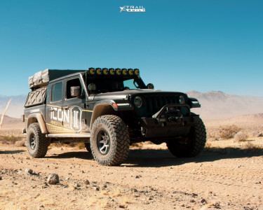 2020 Jeep Gladiator - 17x8.5 -6mm - Icon Alloys Rebound - Suspension Lift 3" - 37" x 12.5"