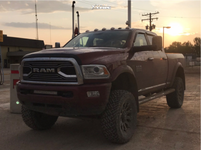 2016 Ram 2500 - 20x9 1mm - Fuel Battle Axe - Suspension Lift 6" - 37" x 13.5"