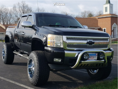 2011 Chevrolet Silverado 1500 - 20x14 -76mm - Fuel Hostage - Suspension Lift 6" - 37" x 13.5"