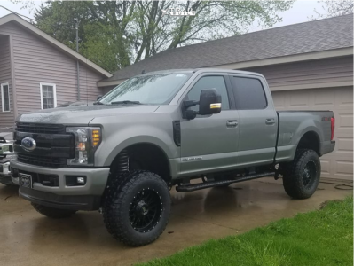 2019 Ford F-250 Super Duty - 20x10 -18mm - XD Xd842 - Suspension Lift 6" - 37" x 12.5"