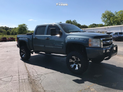 2010 Chevrolet Silverado 1500 - 18x9 -13mm - Dick Cepek Dc-2 - Suspension Lift 7.5" - 35" x 12.5"