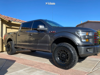 2017 Ford F-150 - 17x8.5 0mm - Method Nv - Leveling Kit - 305/70R17