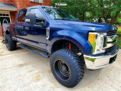 2017 Ford F-250 Super Duty - 20x12 -44mm - Black Rhino Armory - Suspension Lift 3.5" - 37" x 13.5"
