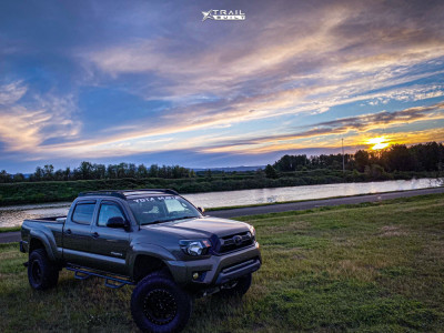 1 2013 Tacoma Toyota Pro Comp Suspension Lift 6in Vision Manx Black