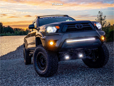 1 2013 Tacoma Toyota Pro Comp Suspension Lift 6in Vision Manx Black