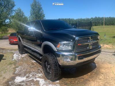 2014 Ram 2500 - 20x10 -19mm - Hostile Sprocket - Suspension Lift 6" - 37" x 13.5"