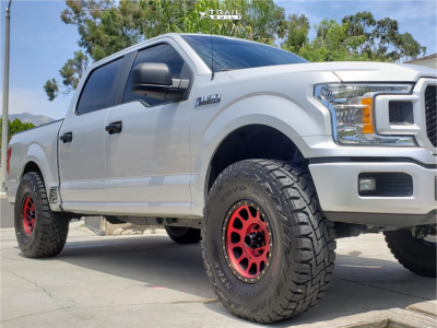 2019 Ford F-150 - 17x8.5 -0mm - Method Mr305 - Suspension Lift 4.5" - 37" x 12.5"