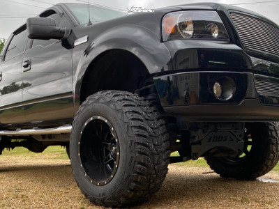 2007 Ford F-150 - 20x14 -76mm - Fuel Maverick - Suspension Lift 6" - 38" x 15.5"