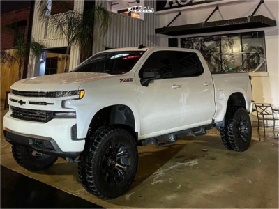 2019 Chevrolet Silverado 1500 - 20x10 -18mm - Fuel Vapor - Suspension Lift 8" - 37" x 13.5"