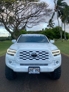 1 2020 Tacoma Toyota Bilstein Suspension Lift 3in Moto Metal Mo970 Black