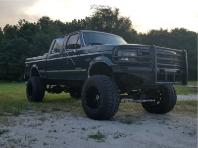 1996 Ford F-250 - 20x14 -76mm - Scorpion Sc10 - Suspension Lift 6" - 38" x 15.5"