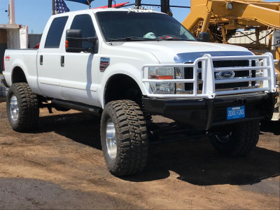 2008 Ford F-250 Super Duty - 20x12 -44mm - Centerline LT-3 - Suspension Lift 10" - 40" x 15.5"