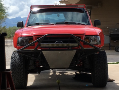 2003 Ford Ranger Wheel Offset Slightly Aggressive Suspension Lift 5.5 ...