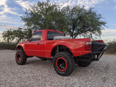 2003 Ford Ranger Wheel Offset Slightly Aggressive Suspension Lift 5.5 ...