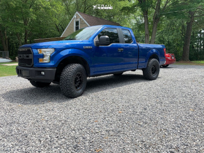 2017 Ford F-150 - 17x8.5 0mm - Method Nv - Leveling Kit - 315/70R17