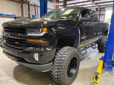2018 Chevrolet Silverado 1500 - 20x12 -44mm - XD Snare - Suspension Lift 8" - 37" x 13.5"