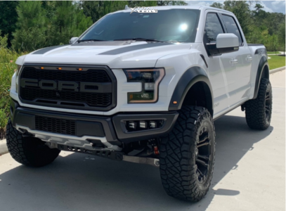 2019 Ford F-150 - 20x10 -19mm - Fuel Vapor - Suspension Lift 4.5" - 37" x 12.5"