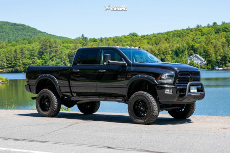 2016 Ram 2500 - 20x10 -18mm - Fuel Sledge - Suspension Lift 6.5" - 37" x 12.5"