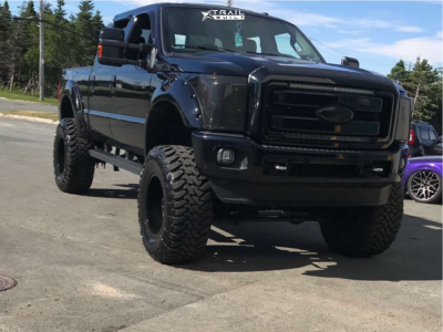 2016 Ford F-250 Super Duty - 20x14 -76mm - Fuel Maverick - Suspension Lift 10" - 40" x 15.5"