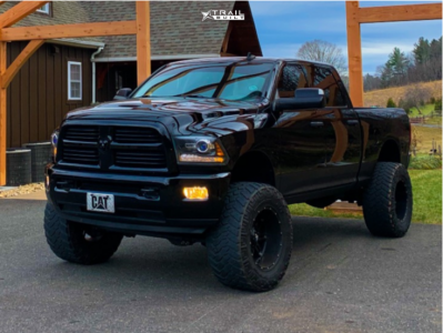 2015 Ram 2500 - 20x12 -44mm - Fuel Hostage - Suspension Lift 6" - 38" x 15.5"