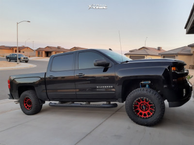 2018 Chevrolet Silverado 1500 - 17x8.5 0mm - Method Mr305 - Suspension Lift 3" - 33" x 12.5"
