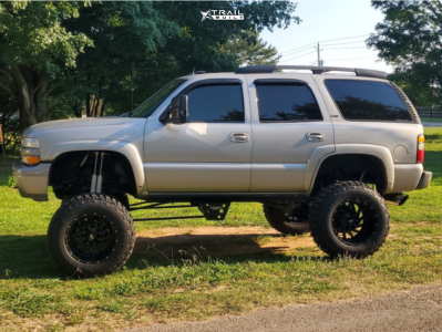 2005 Chevrolet Tahoe Wheel Offset Super Aggressive 3"-5" Lifted >12