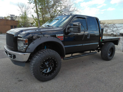 2009 Ford F-250 Super Duty - 20x12 -44mm - Fuel Cleaver - Suspension Lift 3.5" - 39" x 13.5"