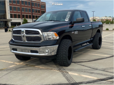 2014 Ram 1500 - 20x12 -44mm - RBP 69r - Suspension Lift 4" - 37" x 13.5"