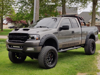 2004 Ford F-150 - 20x10 -24mm - G-FX Tr10 - Suspension Lift 8.5" - 37" x 12.5"