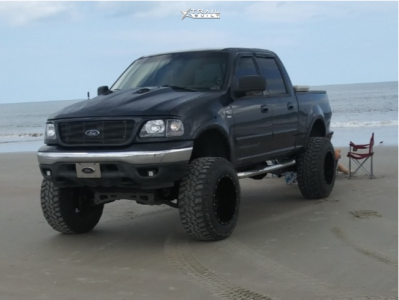 2001 Ford F-150 - 20x14 -76mm - Fuel Maverick - Suspension Lift 6" - 37" x 13.5"