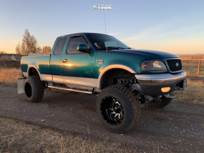 2000 Ford F-150 - 20x14 -76mm - Monster Offroad M12 - Suspension Lift 6" - 37" x 12.5"