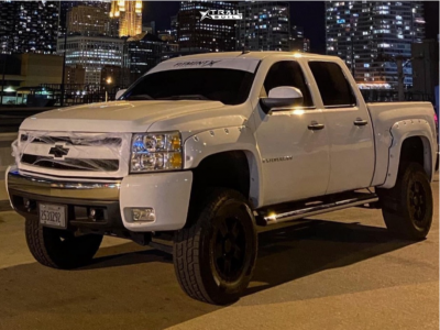 2008 Chevrolet Silverado 1500 - 18x9 -6mm - Mamba M18 - Suspension Lift 6" - 35" x 12.5"