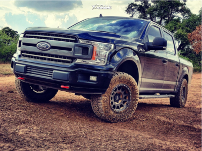 2018 Ford F-150 - 17x8.5 0mm - Method Nv - Leveling Kit - 33" x 12.5"