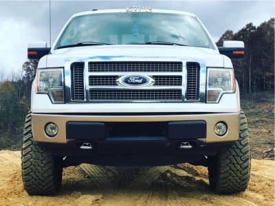 2011 Ford F-150 - 16x8 0mm - American Racing Ar201 - Leveling Kit - 35" x 12.5"