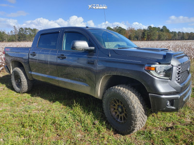 2018 Toyota Tundra - 17x8.5 25mm - Alloy Ion Compression - Leveling Kit - 35" x 12.5"