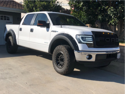 2014 Ford F-150 - 17x11.5 -12mm - Method Nv - Leveling Kit - 33" x 12.5"