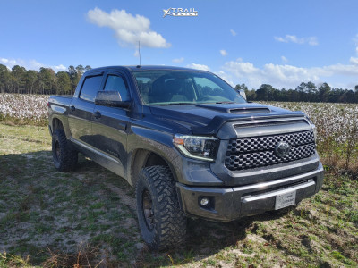 2018 Toyota Tundra - 17x8.5 20mm - Alloy Ion Compression - Suspension Lift 3" - 35" x 12.5"