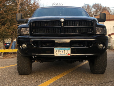2001 Dodge Ram 1500 Wheel Offset Slightly Aggressive Leveling Kit ...