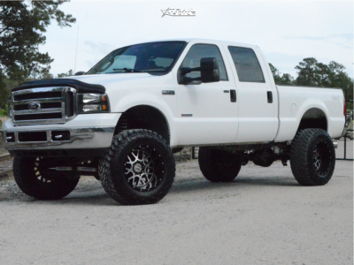 2005 Ford F-250 Super Duty Wheel Offset Aggressive > 1