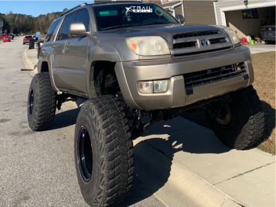 2004 Toyota 4Runner - 15x14 -88mm - Bart Wheels Super Trucker - Suspension Lift 7.5" & Body 3" - 35" x 12.5"