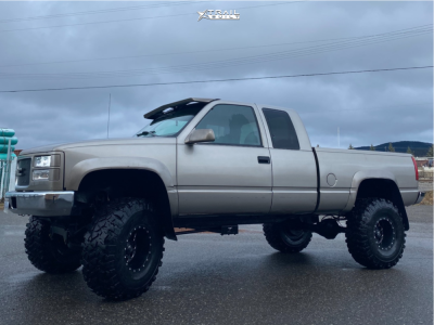1998 GMC K1500 - 15x10 -43mm - Fuel Revolver - Suspension Lift 8" - 37" x 12.5"