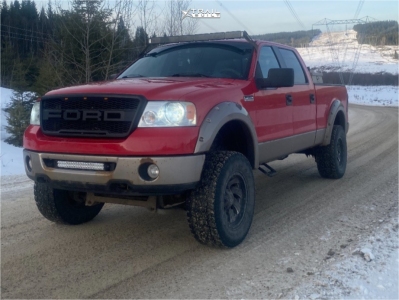 2006 Ford F-150 - 18x9 -12mm - Fuel Cleaver - Suspension Lift 6" - 35" x 12.5"