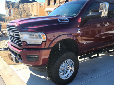 2019 Ram 2500 - 20x12 -40mm - American Force Atom SS F20 - Suspension Lift 4" - 37" x 12.5"