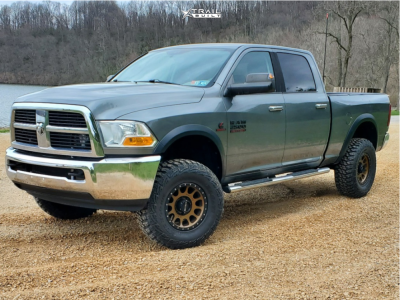 2010 Dodge Ram 2500 - 17x8.5 0mm - Method MR305 - Suspension Lift 3" - 35" x 35"