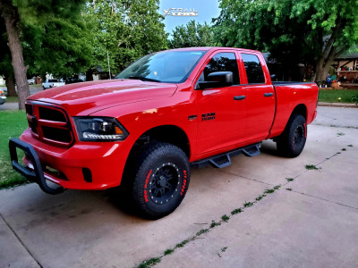 2013 Ram 1500 - 17x9 -6mm - Pro Comp Series 31 - Suspension Lift 4" - 35" x 12.5"