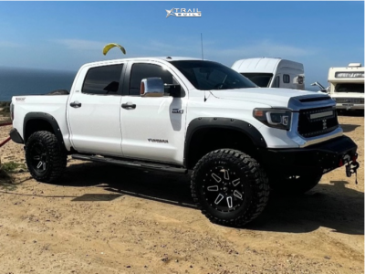 2014 Toyota Tundra - 20x12 -44mm - LRG 117 - Suspension Lift 6" - 37" x 12.5"
