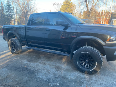 2018 Ram 2500 - 17x9 1mm - Fuel Blitz - Leveling Kit - 315/70R17
