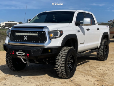2014 Toyota Tundra - 20x12 -44mm - LRG 117 - Suspension Lift 6" - 37" x 12.5"