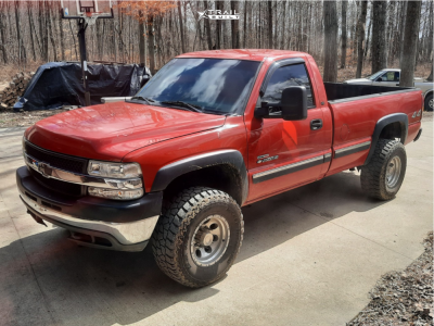 2002 Chevrolet Silverado 2500 HD - 17x11.5 0mm - 305 Forged Ft101 - Stock Suspension - 32" x 11.5"