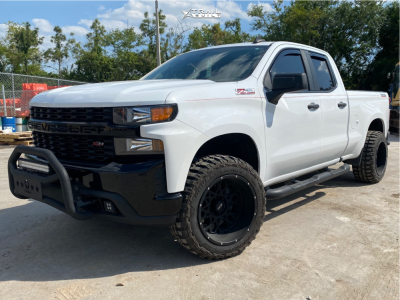 2019 Chevrolet Silverado 1500 - 20x12 -51mm - Vision Rocker - Suspension Lift 2.5" - 33" x 12.5"